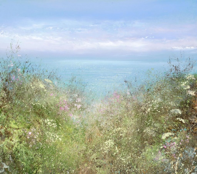 #Painting #Walking towards #Gwithian